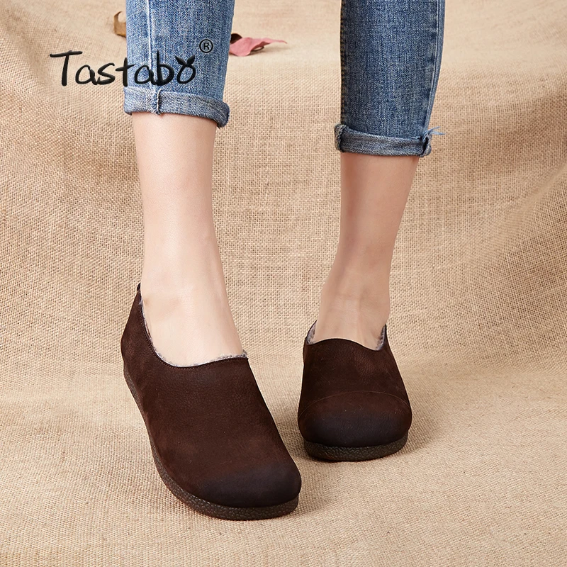 ladies flat winter shoes