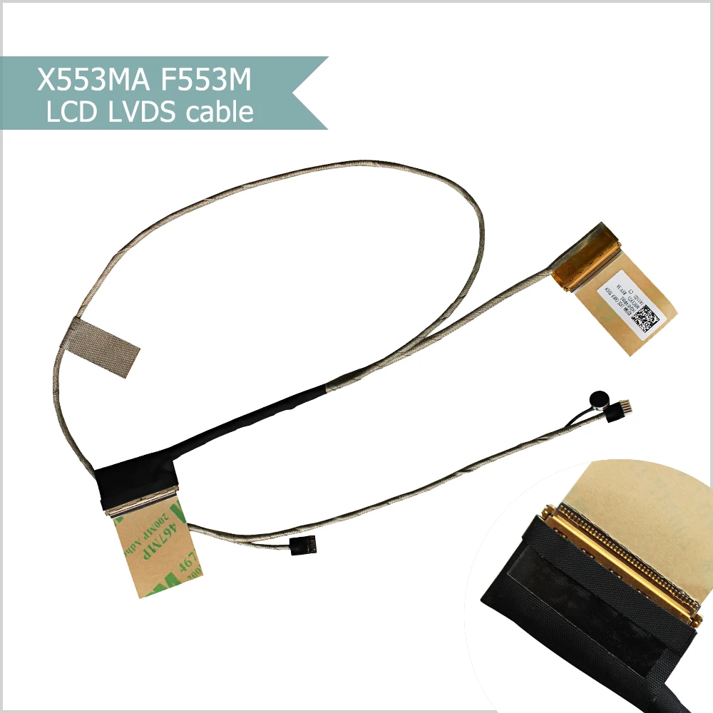 

original new LCD LVDS TOUCH Video Flex Cable For ASUS X553MA F553M X553S X553SA X553M laptop screen video cable 1422-01VR0AS