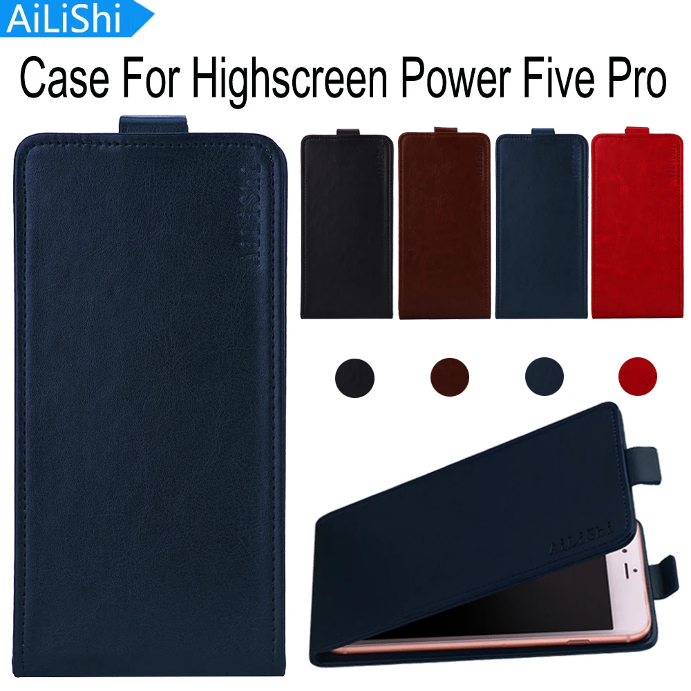 AiLiShi Hot! Case For Highscreen Power Five Pro Top Quality Flip Leather Exclusive 100% Special Phone Cover Skin+Tracking | Мобильные