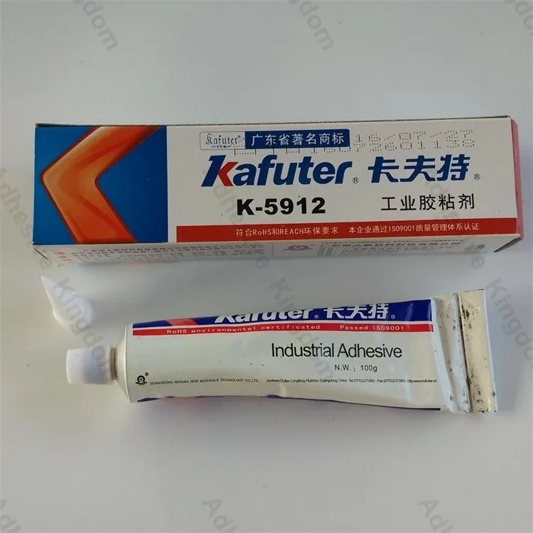 Kafuter 100g K-5912 Черный силиконовый каучук RTV ударопрочный герметик универсальный