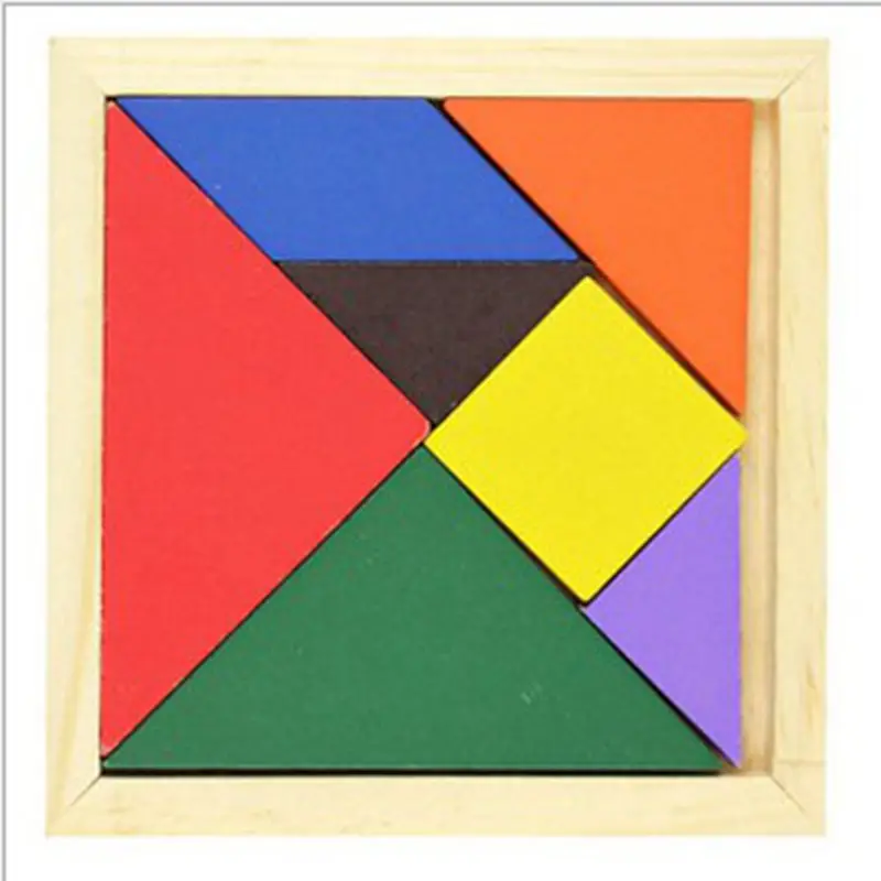 

colored wooden shapes cognitive intellectual development of children's toys Wooden Jigsaw Puzzle Educational Toys for Kids