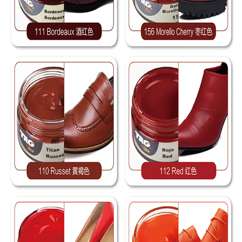 Imported Glossy Leather Complementary Color Agent Repair Cream Shoe Polish Black Real Sofa Renovation Scratch