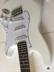 Электрогитара/белая доска элегантная гитара/Настраиваемая/Китайская гитара