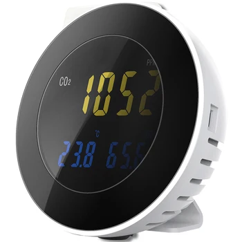 

3 In 1 CO2 Meter Monitor Temperature Hygrometer Meter Digital Carbon Dioxide CO2 Monitor with Alarm System Gas Leak Detector