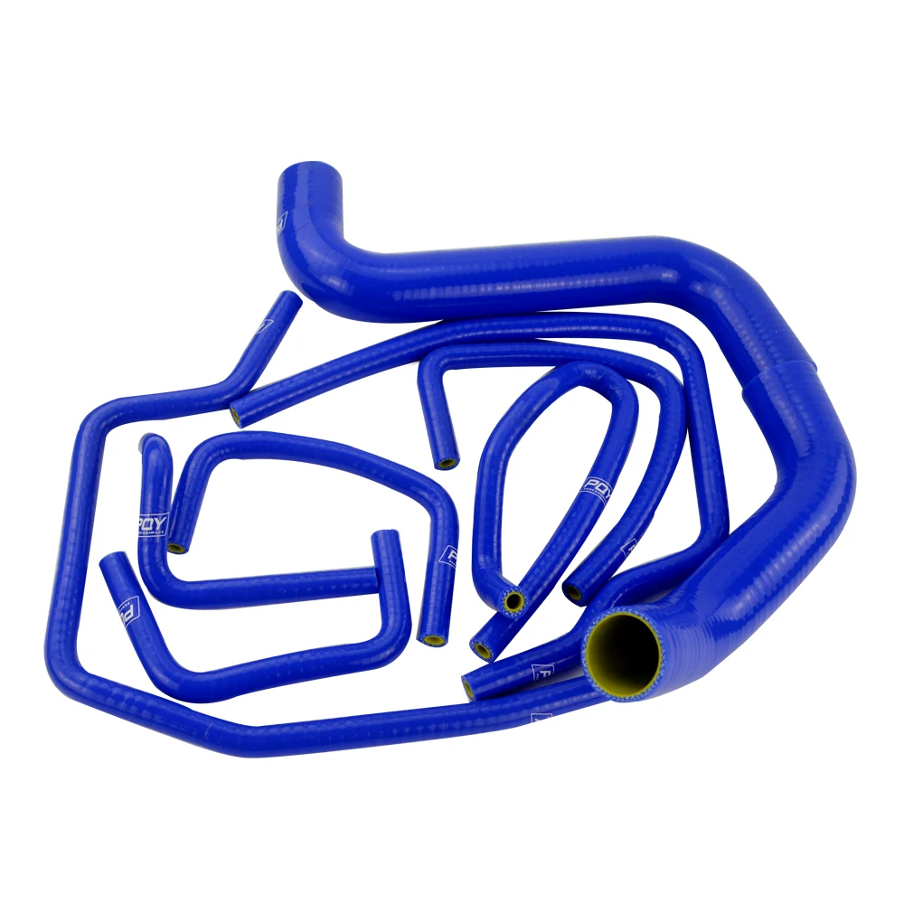 WLR RACING 9 шт. силиконовый радиатор турбо набор шлангов для интеркулера 02 07 Subaru Impreza