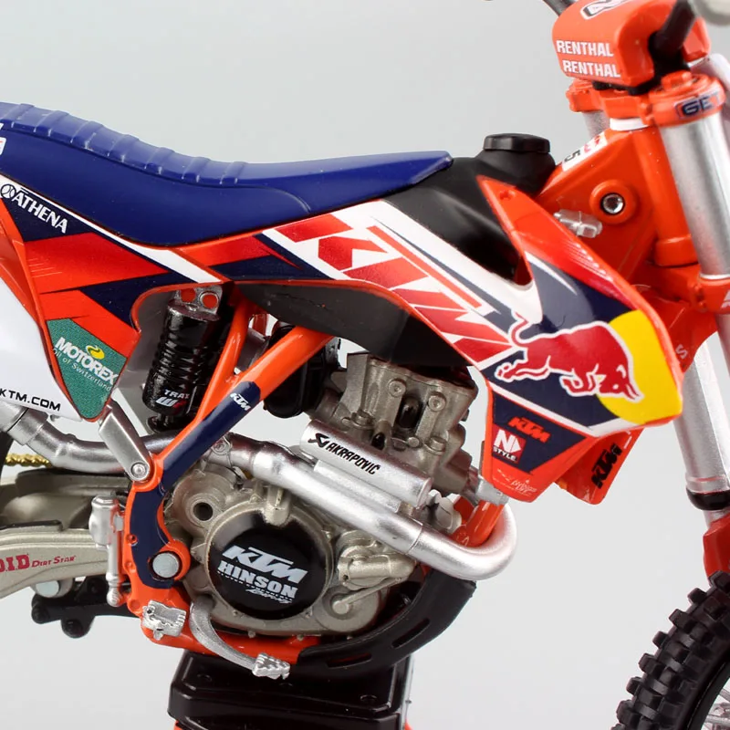 1/12 масштаб automaxx Дети № 5 Ryan Dungey SUPERMOTO KTM SXF450 Мотокросс Мотоцикл литье под давлением металлическая модель гоночной машины dirt bike автомобиль игрушки