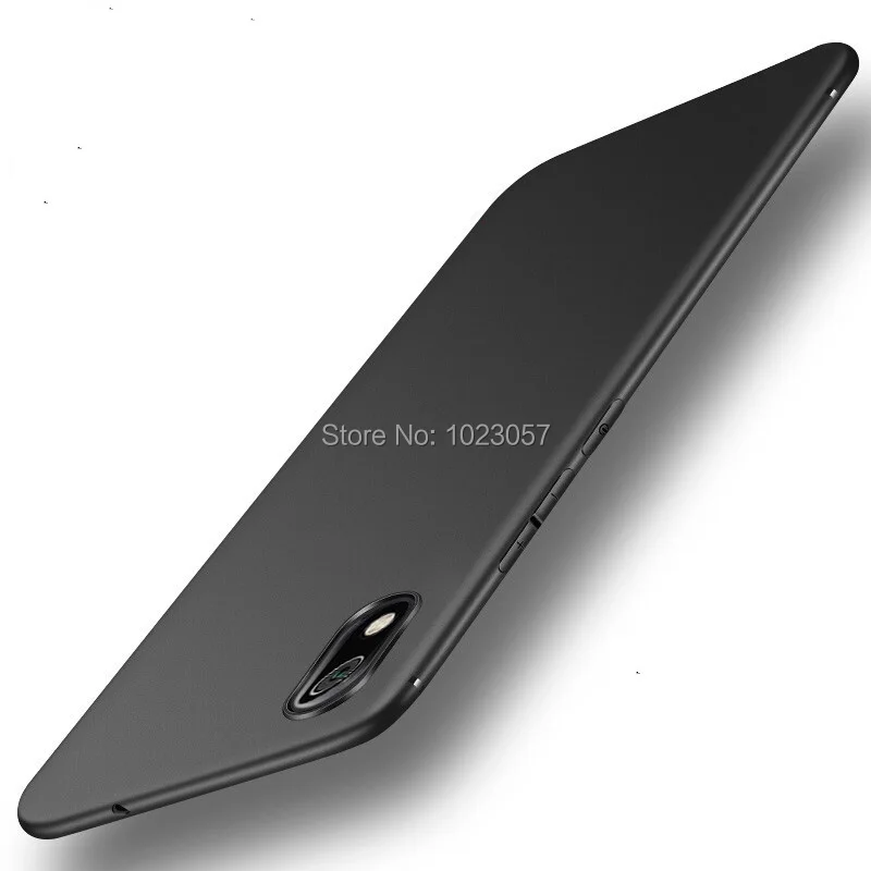 

Xiaomi Redmi 7A Case Black Matte Soft Silicone Anti-Slip TPU Cover For Xiaomi Redmi 5.45inch Global Version