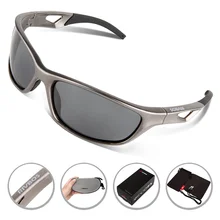 RIVBOS Polarized Sports Sunglasses Men Fishing Cycling Running Bike Glasses Eyewear gafas ciclismo 2017 Tr90 Unbreakable Frame
