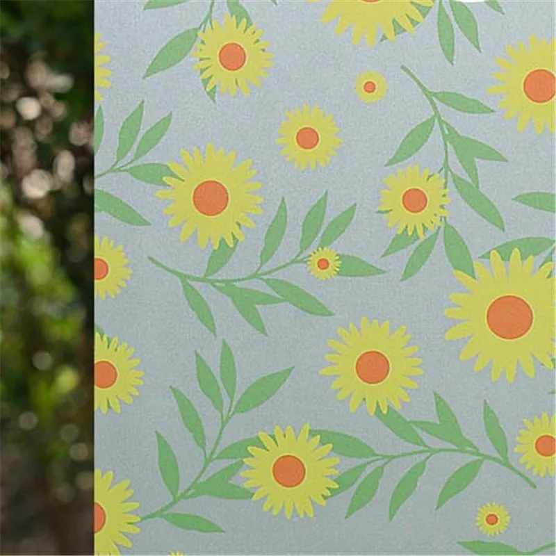

Funlife Dandelion self-adhesive frosted glass film office bathroom sliding door waterproof glass stickers window film opaque