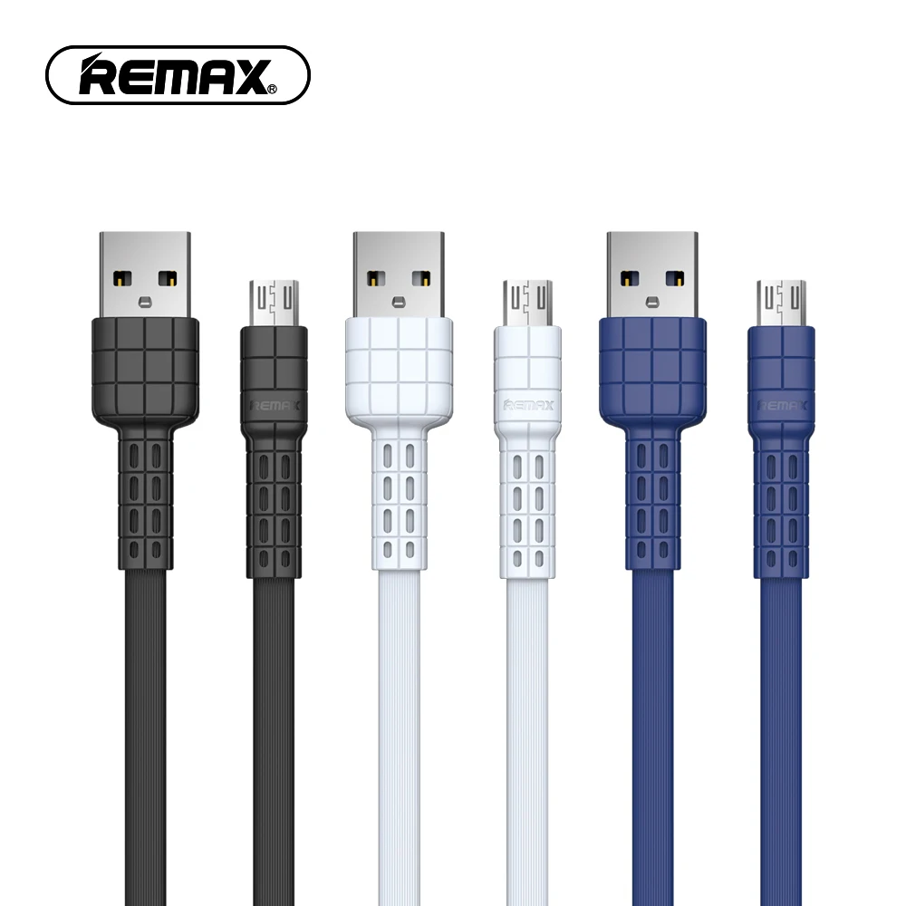 

remax micro usb data sync cable 5V 2.4A charging for xiaomi Redmi Note 4X samsung Android cord usb charger Mobile phone cables