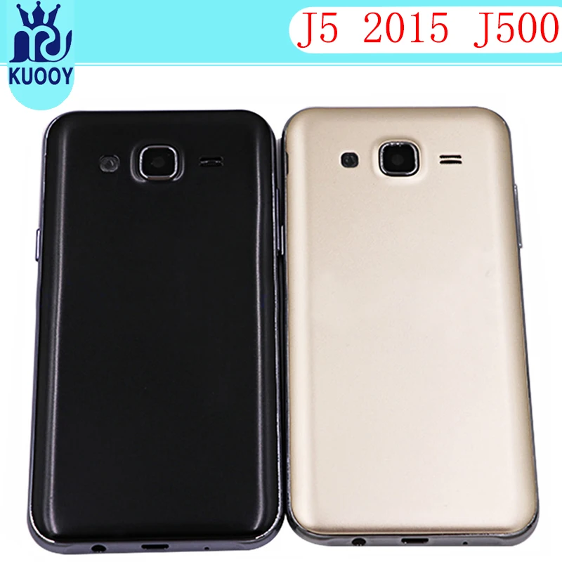 

For Samsung Galaxy J5 J7 2015 J500 J700 LCD Middle Frame Bezel Battery Back Door Cover Full Set Housing Dual Version