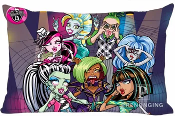 

Best Custom Pillow Case Monster High Rectangle Pillowcases zipper 35x45cm (One Side Print) @180117-48