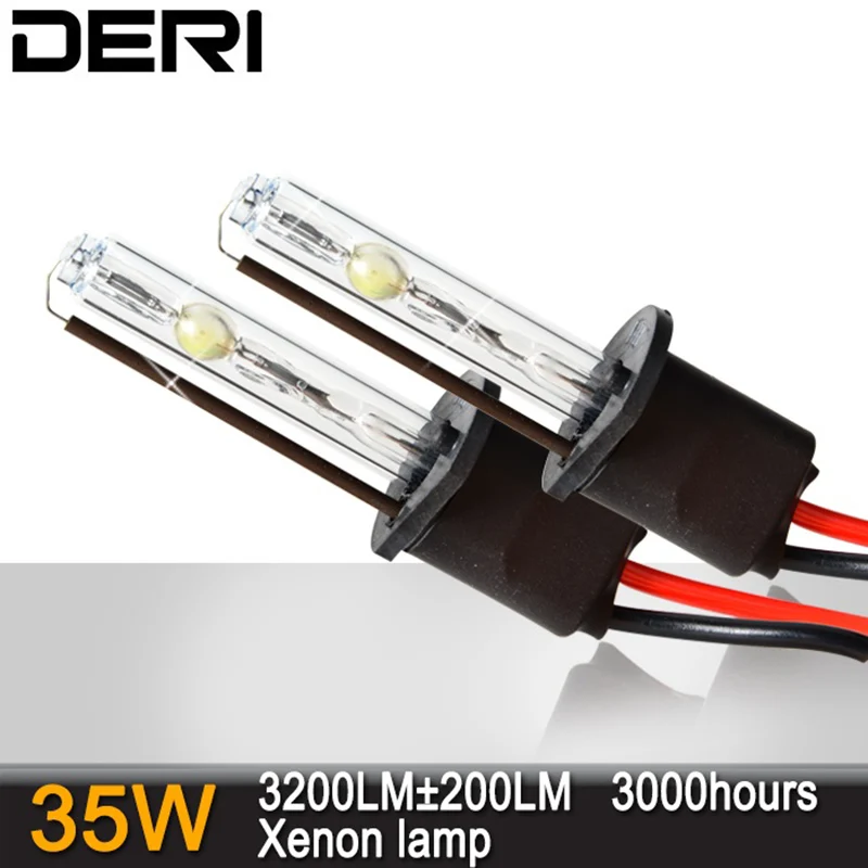 35 Вт HID Xenon одна лампа пара 12 В для преобразования фар H1 H3 H4-1 H7 H11 9005 9006 4300k 6000k 8000K 12000K k