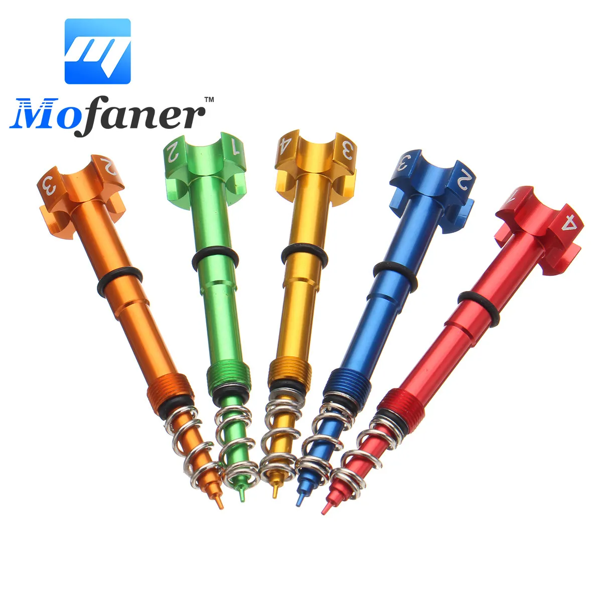 

Mofaner Air/Fuel Mixture Screw For Keihin FCR Carbs For Honda /Yamaha/Kawasaki/Suzuki/KTM