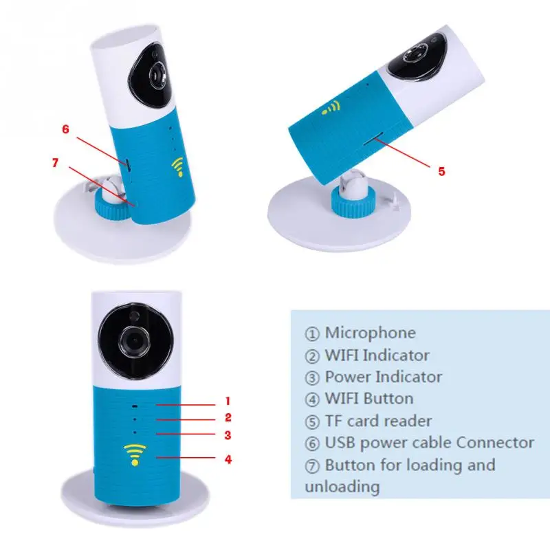 Умная IP камера с Wi Fi H.264 720P|camera with wifi|ip camerasmart ip camera |