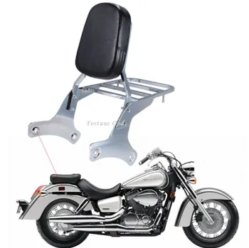

Sissy Bar Schienalino With Portapacchi For Honda Shadow VT 750 C2 RC44 1997-2003