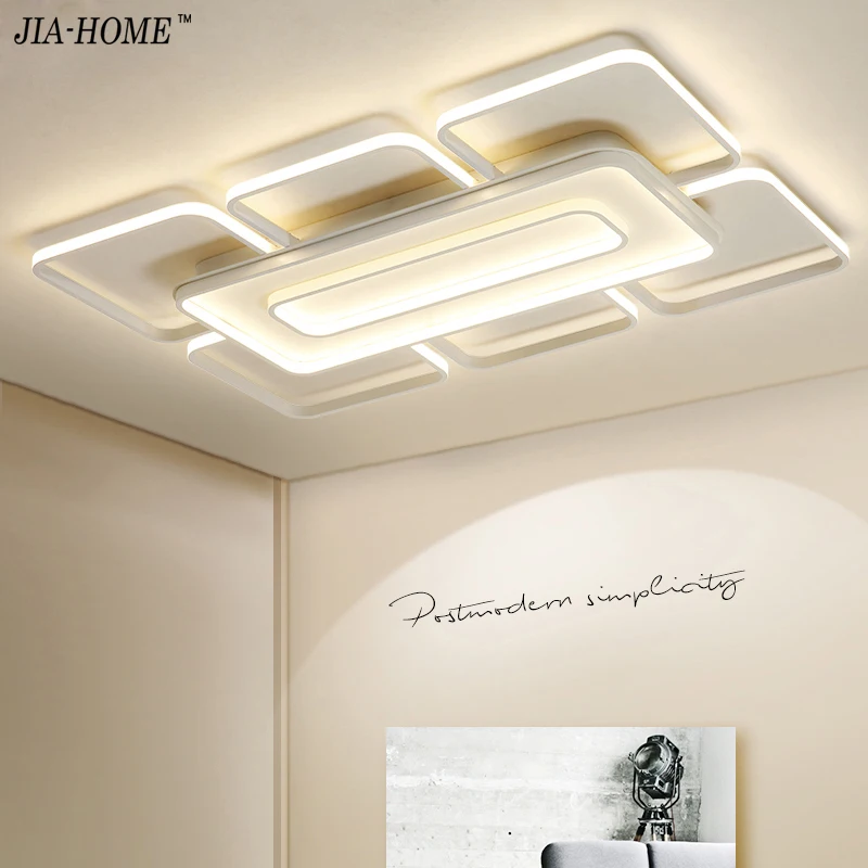 

Dimming Ceiling Lights For Living Room Bedroom Home AC85-265V Modern Led Ceiling Lamp Fixtures lustre plafonnier lighting light