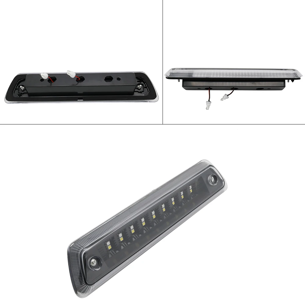 1PC Smoke Truck Trailer Rear Light High Third Brake Lights 3rd Stop Light for Ford F150 2009 2010 2011 2012 2013 2014 LED Light (35)