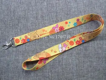 

Free Shipping 20 pcs Cartoon pig Mobile Phone Neck Straps Neck Strap Keys Camera ID Card Lanyard LY-26