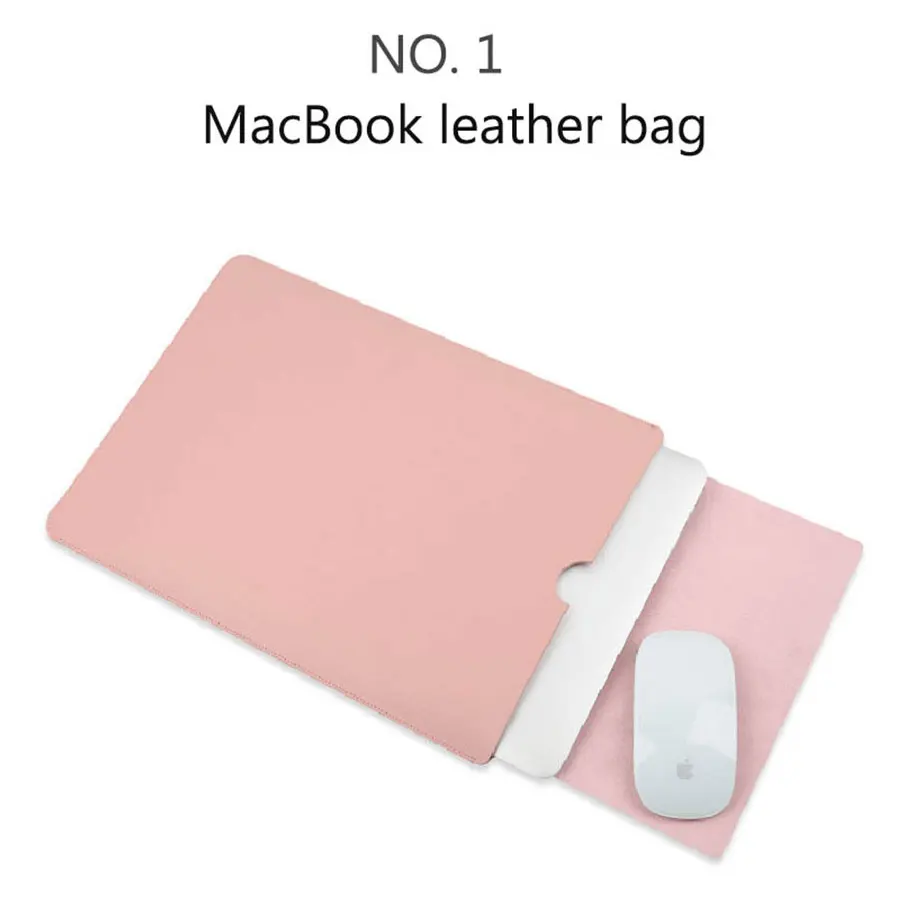 Чехол для ноутбука 5 в 1, сумка для Macbook Air Pro retina 11 13 15 дюймов, чехол для ноутбука, Настольный коврик для мыши, зарядное устройство, сумка для хранения