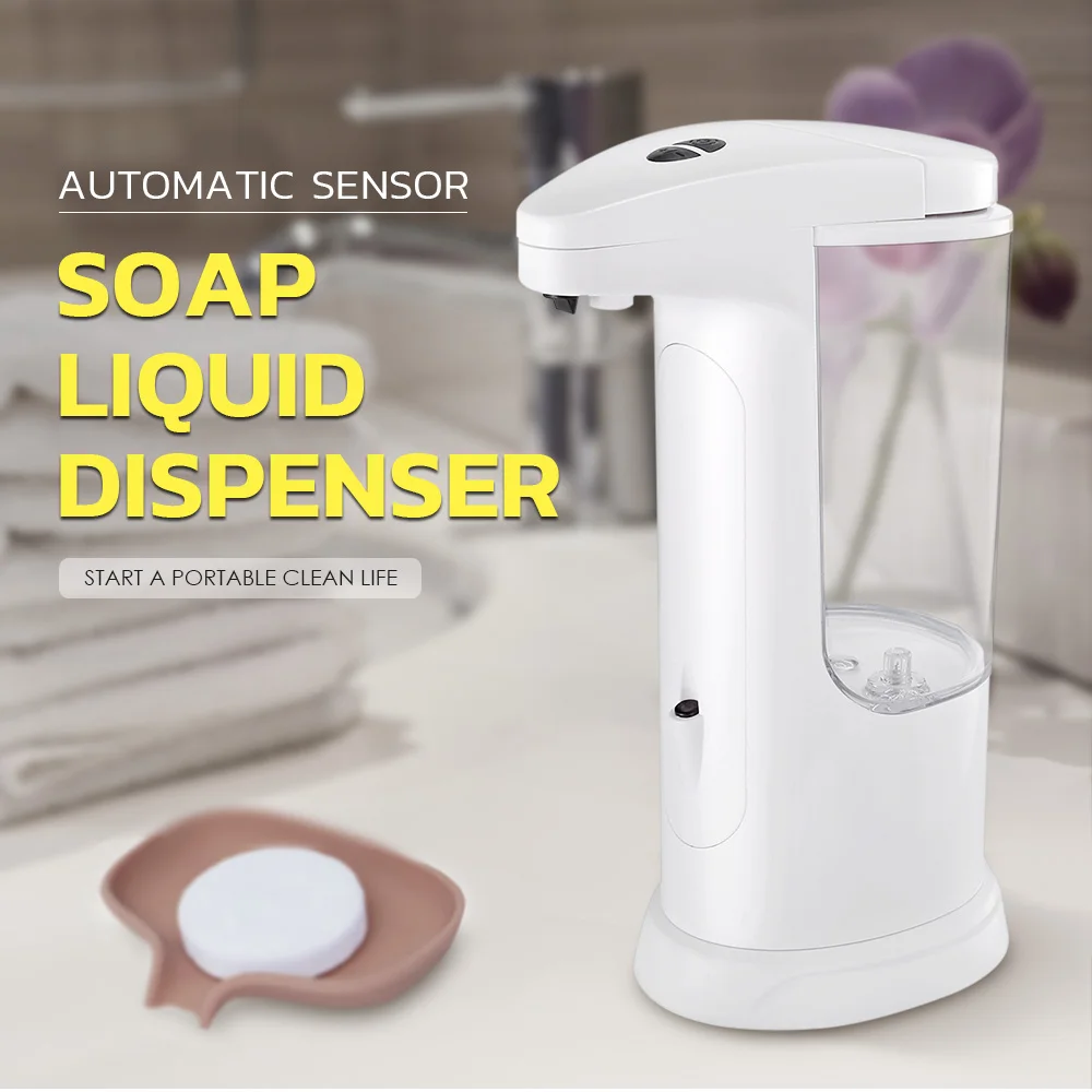 Automatic Soap Dispenser 400ml Infrared Smart Sensor for Bathroom Kitchen tools