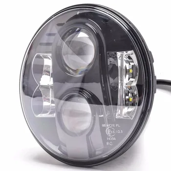 

DOT Emarked Number 7 Inch Led Headlight Wrangler Tj Headlights for Dyna Street Motorcycle Headlight High Low Beam Headlights