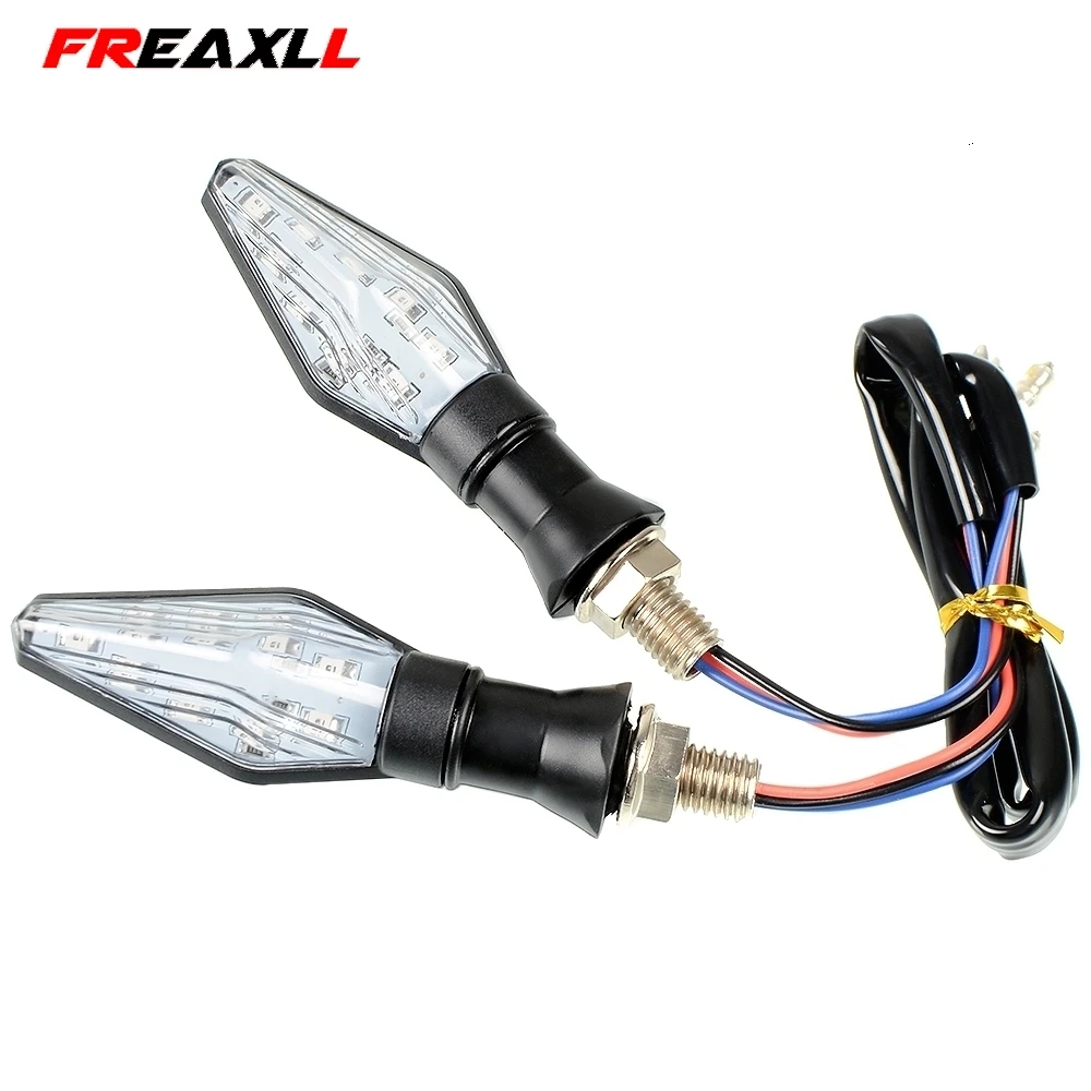 Universal Motorcycle Accessories Tail Signal LED Turn Indicator Light For YAMAHA FZ6N FZ6S FZ6R 2004-2015 FZ1 FAZER 2006 | Автомобили и