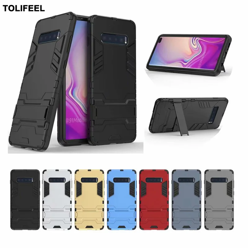 Cover For Samsung Galaxy S10e S10 Plus Case Rubber Robot Armor Phone Shell Hard Back S10E |