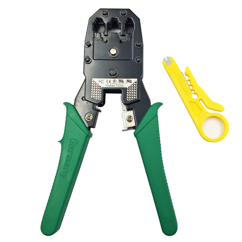Multi Wire Cable Crimper PC Network Hand Tools LAN Cable Crimping Plier