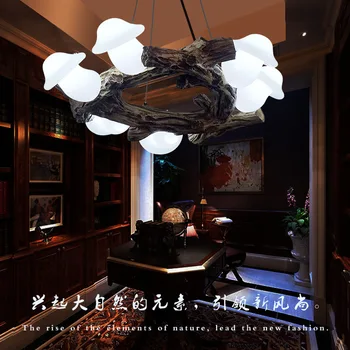 

Modern American droplight resin restoring ancient ways rural home inn individuality creative cafe bar lamp factory direct sale