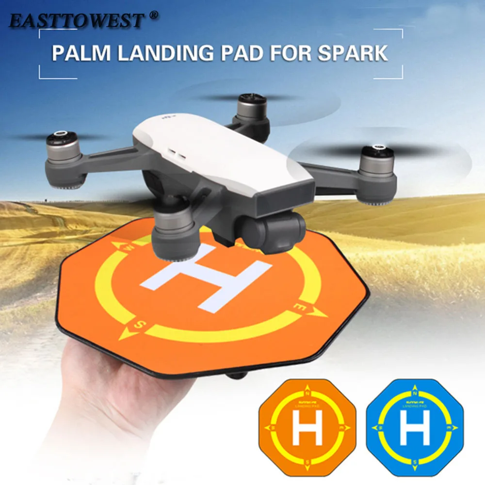 

Easttowest DJI Spark Drone Accessories Mini Landing Pad on Palm for DJI Spark Accessories