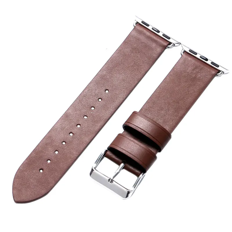 38mm 42mm brown color leather apple band for 38mm 42mm brown color leather apple band for
