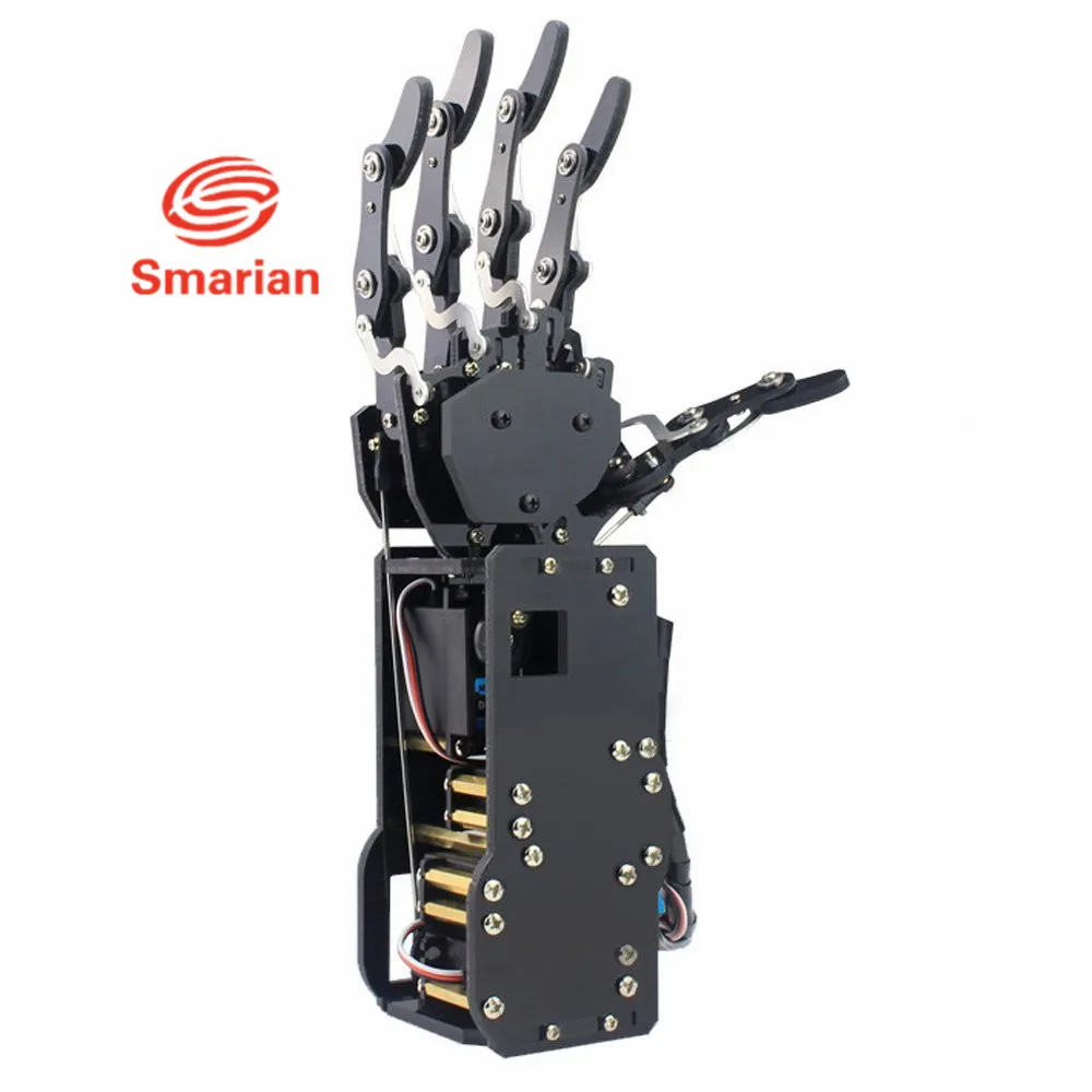 

Robot Arm Bionic Robot Hands Large Torque Servo Fingers Self-movement Mechanical Hand with Control Panel