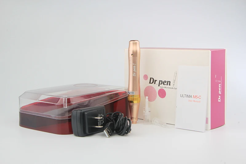 Ultima M5 Dr. Ручка Проводная электрическая микроигла для ухода за кожей терапия Дерма ручка для антивозрастной терапии кожи