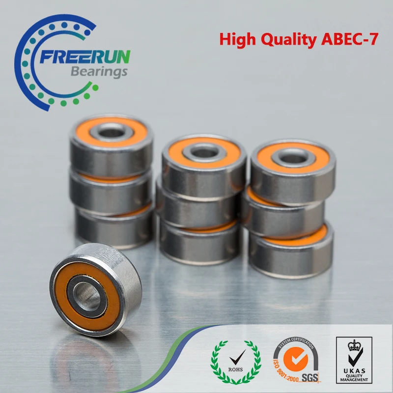 5X10X4mm SMR105 2OS CB ABEC7 LD 10 шт 2RS из нержавеющей стали Гибридный керамический каретель de