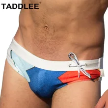 Taddlee Brand Sexy Swimwear Men Swim Boxer Briefs Bikini Pad Inside Enhance Men's Swimsuits Gay Penis Pouch WJ Surf Board Trunks