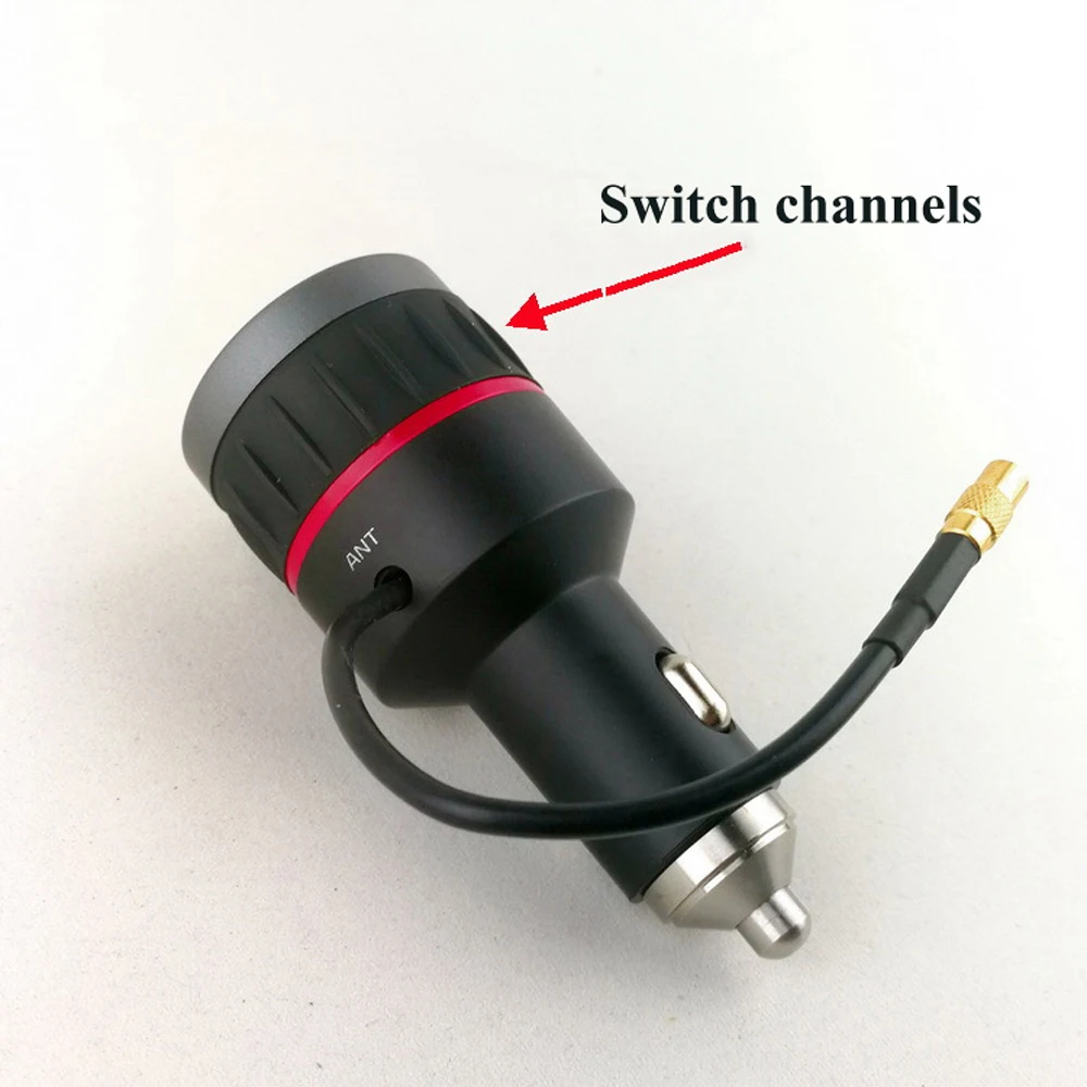 12V~ 24V Автомобильный DAB радио приемник антенна адаптер fm-передатчик 5V 1A USB Автомобильное зарядное устройство DAB тюнер 1,1 ''oled-дисплей Plug-and-Play