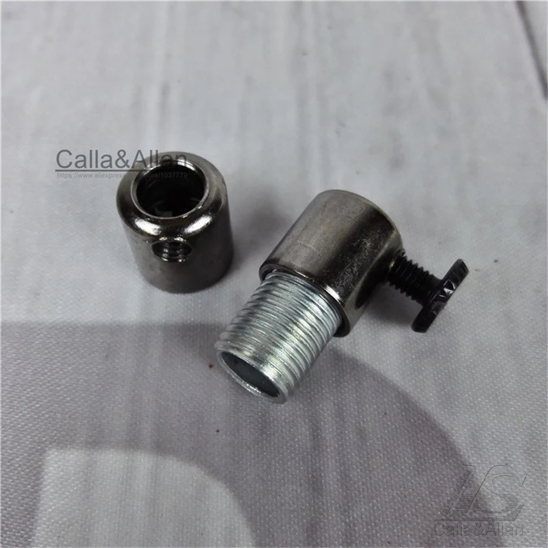 Free-shipping-4-10-20-50pcs-Metal-grips-for-cable-lock-15mm-tube-Cord-cable-wire
