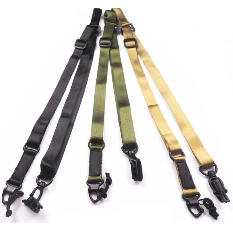 

Military Army Tactical Airsoft 2 Point Gun Sling System Strap Adjustable Nylon Hunting Rifle Sling Outdoor Protective