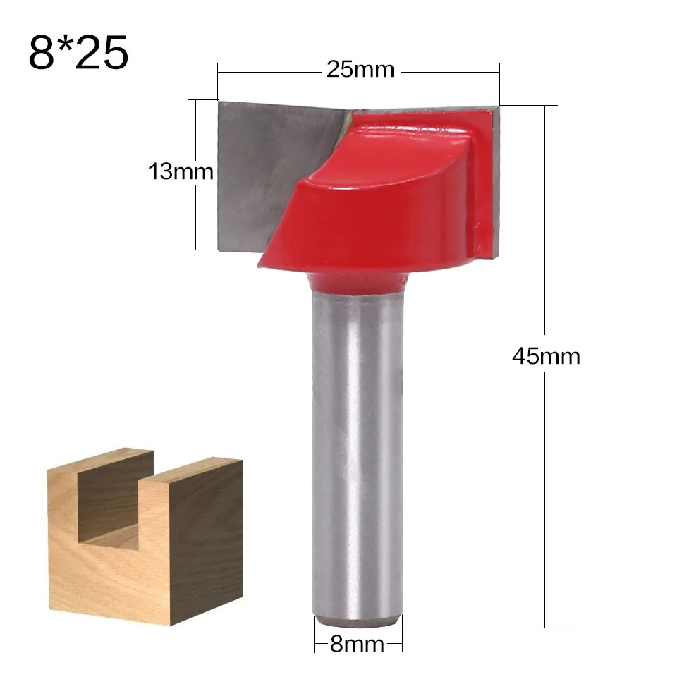 1 шт. 8 мм хвостовик очистки нижней древесины Фрезы с ЧПУ лицо мельница Фрезы по дереву концевой фрезы инструмент Карбид фрезы для дерева