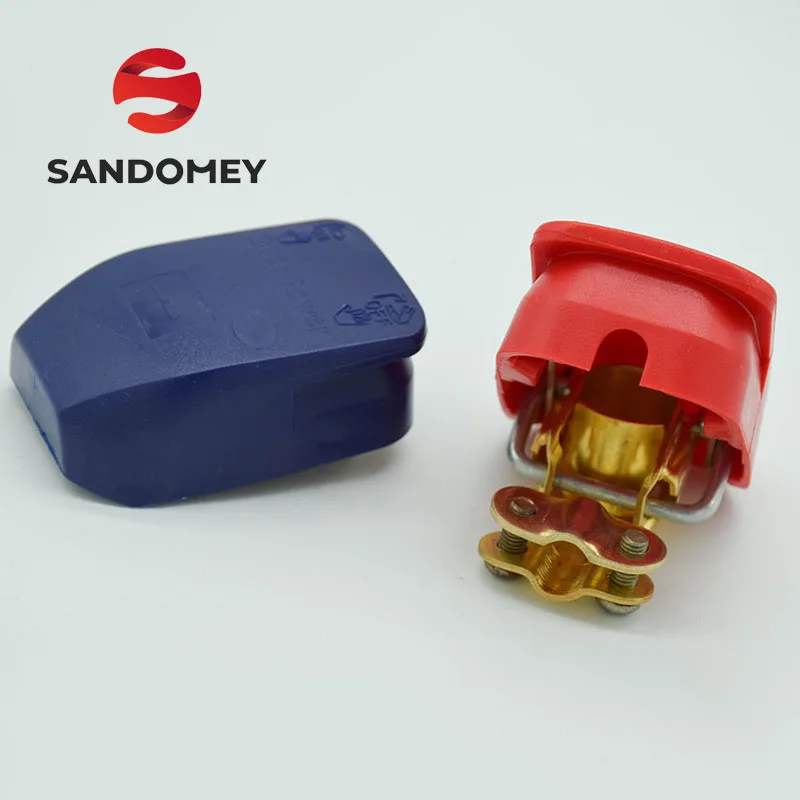 

Quick Release Battery Terminals Clamps Connectors 12V ONE Pair Car Caravan Van Motorhome ON / OFF Snap on