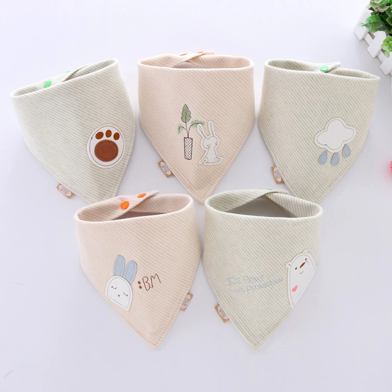 

2018 Cotton Baby Bibs Burp Cloths Towel Bandana Bibs Baby Boy Girl Bib for Children Baby