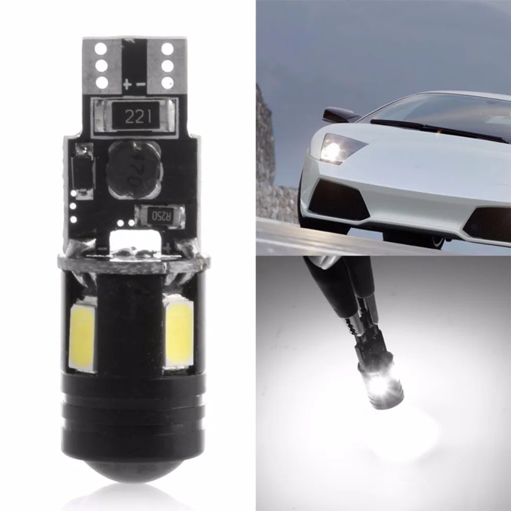 

1X T10 LED Error Free White 5730 4SMD 168 W5W LED Car Parking Eyelid Light Bulbs Auto Lamp