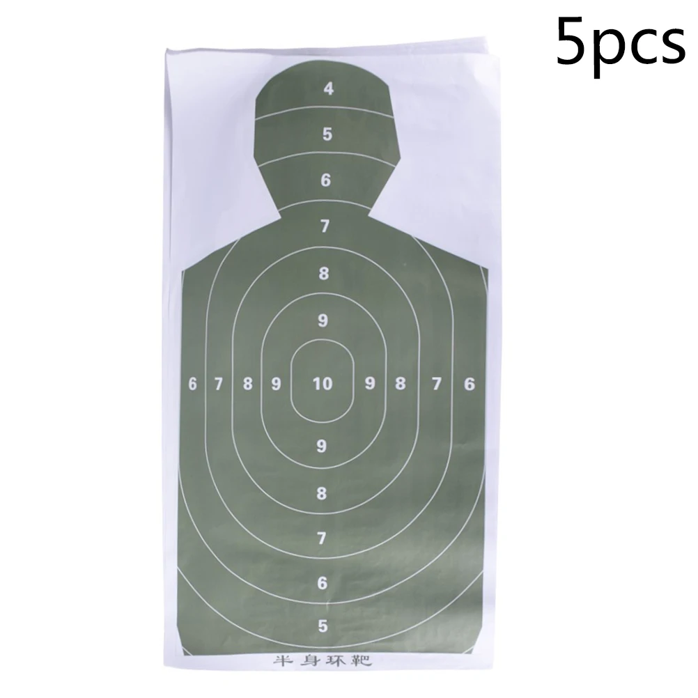 

5pcs Shooting Silhouette Target Practice Paper Target Arrow Hunting Accessories