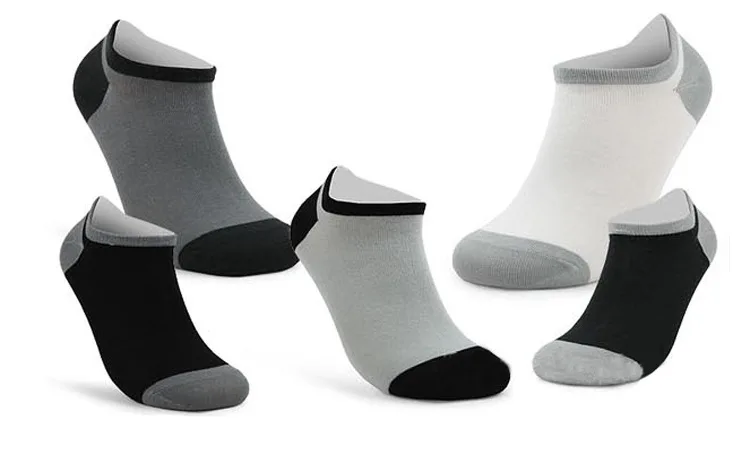 Высокое качество 5 пар/лот мужские носки Meia повседневные бамбуковые волокна носки мужские носки в деловом стиле сплошной цвет дезодорант
