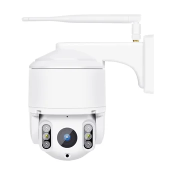 

Network Camera Outdoor Waterproof Pan/Tilt Wireless Security Camera Hd Infrared Camera Eu Plug