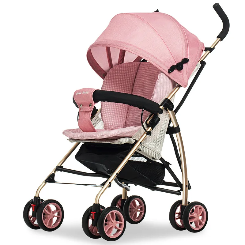 High Quality Light Weight Baby Stroller Portable Folding Baby Car