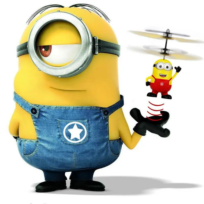 Upgrade Induction Flying Toys Despicable Me5 Minions font b Remote b font font b Control b