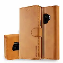 For samsung galaxy S9 S9Plus Luxury PU Wallet Leather phone cover For samsung galaxy S9 Plus