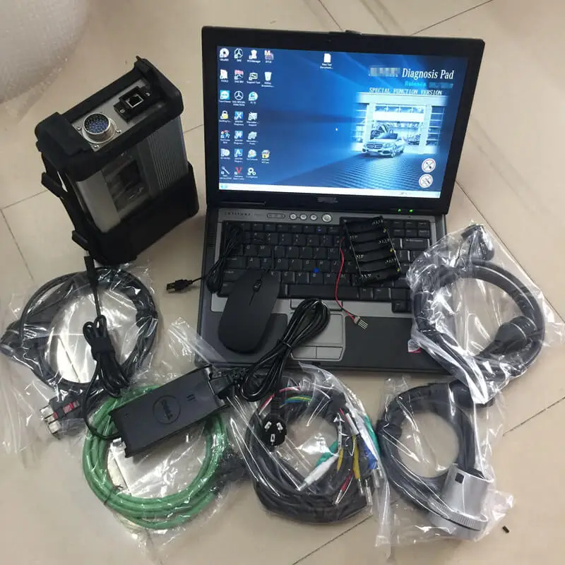 MB Star C5 диагностический SD Connect C4/C5 + ноутбук D630 320G HDD 2020 09 V добавлен HHT для
